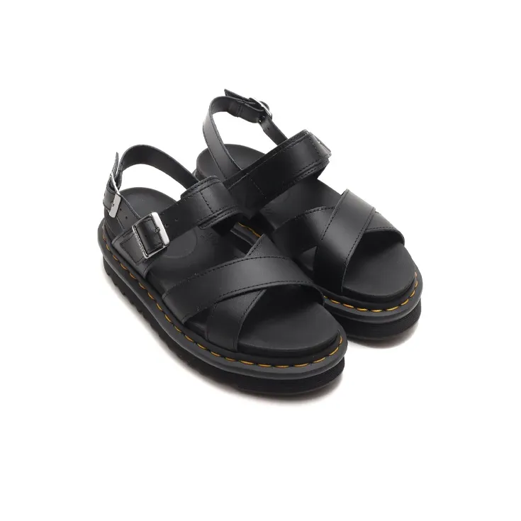 Dr.Martens Voss Ii Leather Strap Sandals 'Black' Women's-2