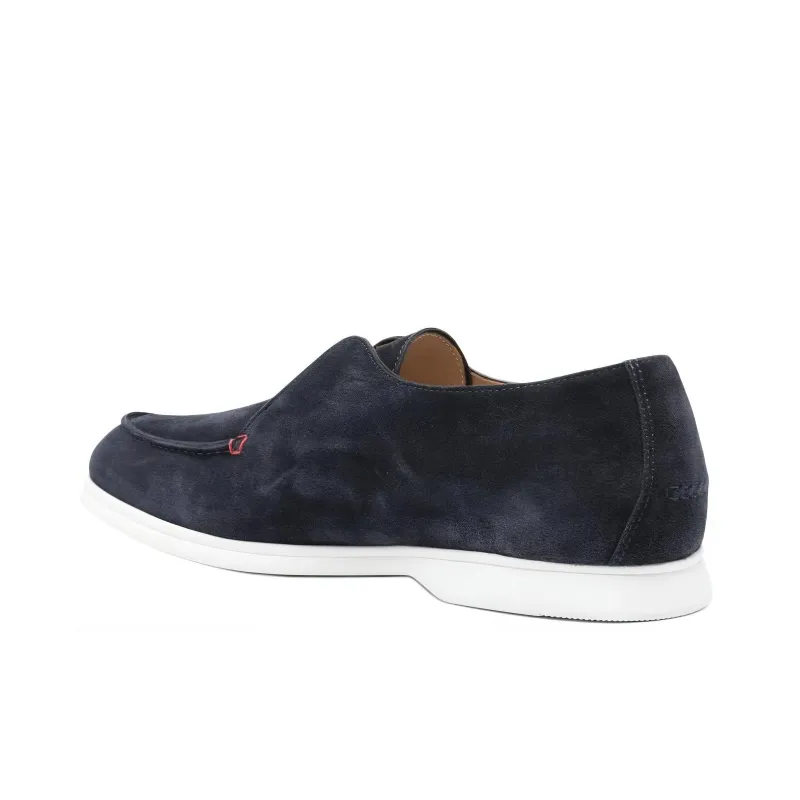 KITON Slip on Suede Loafers-3