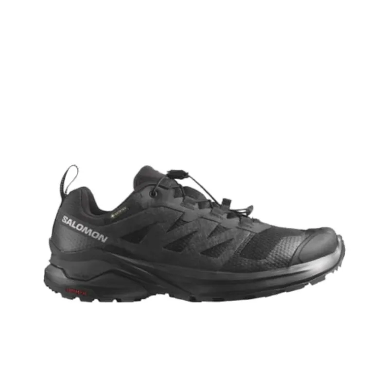 SALOMON X Adventure Slip Resistant, Abrasion Resistant, Balance Grip Low Top Hiking Shoes Men's Black-1