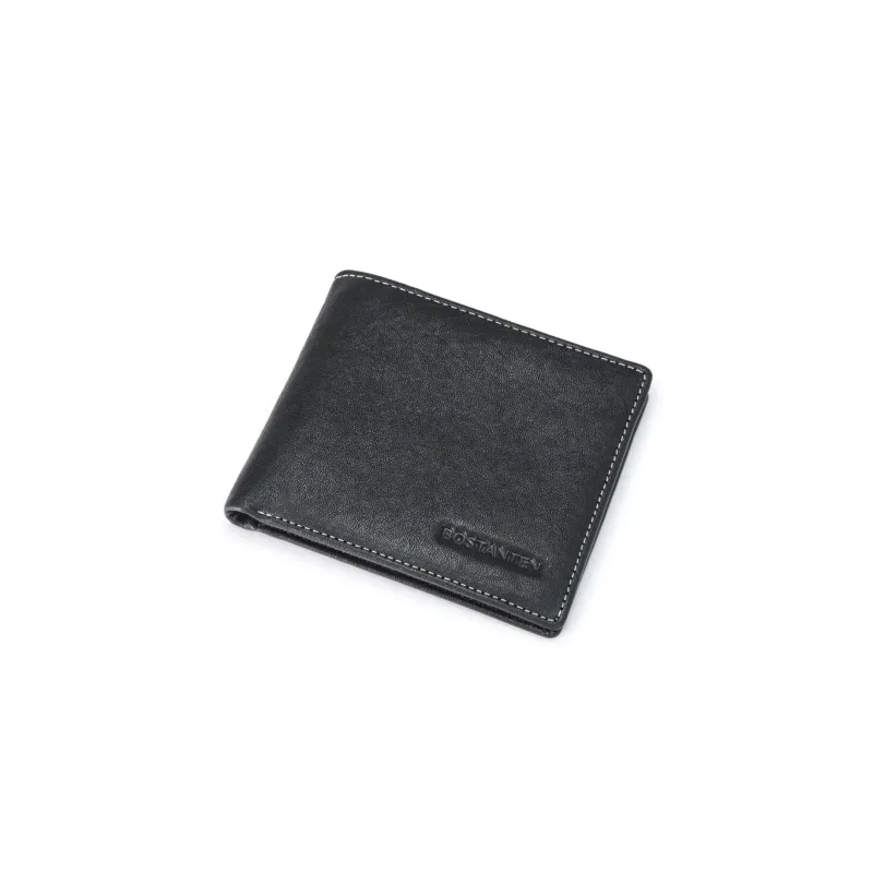 BOSTANTEN Soft And Versatile Short Wallets Regular Men's Black-3