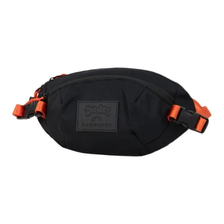 Doughnut The Dudes Collaboration Recycled Material Fanny Pack Unisex Black-1