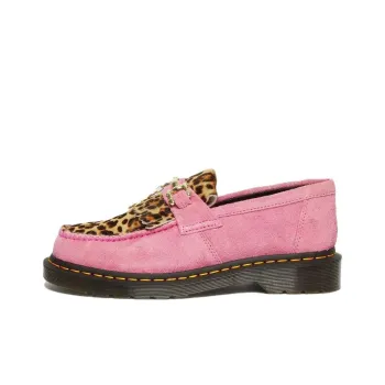 Dr. Martens Adrian Leopard print Suede Loafers