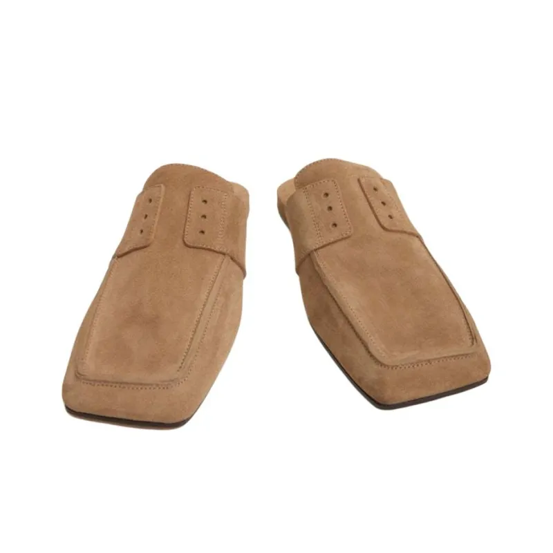 TIBI Wrap-toe Slippers Women's Beige-2