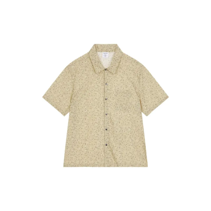 CALVIN KLEIN Pajama Tops Men's Yellow-0