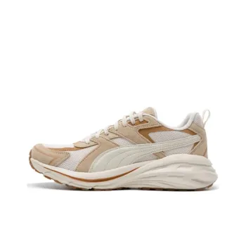 PUMA Hypnotic LS Durable Breathable Low Top Casual Shoes Unisex Beige Brown