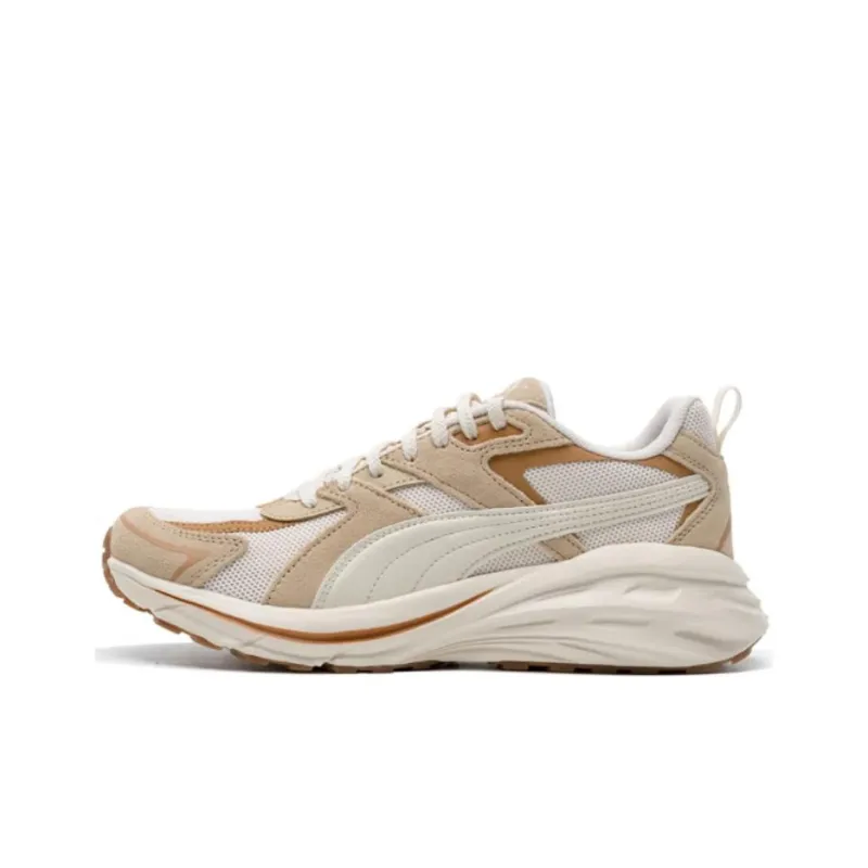 PUMA Hypnotic LS Durable Breathable Low-Top Casual Shoes Unisex Beige Brown-0