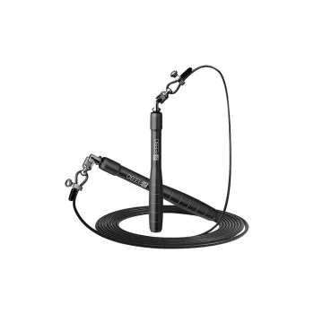 FEEBO Sports & Fitness Non Countable Jump Ropes Adults Handle Aluminum Alloy, Rope PVC+Steel Wire 3m