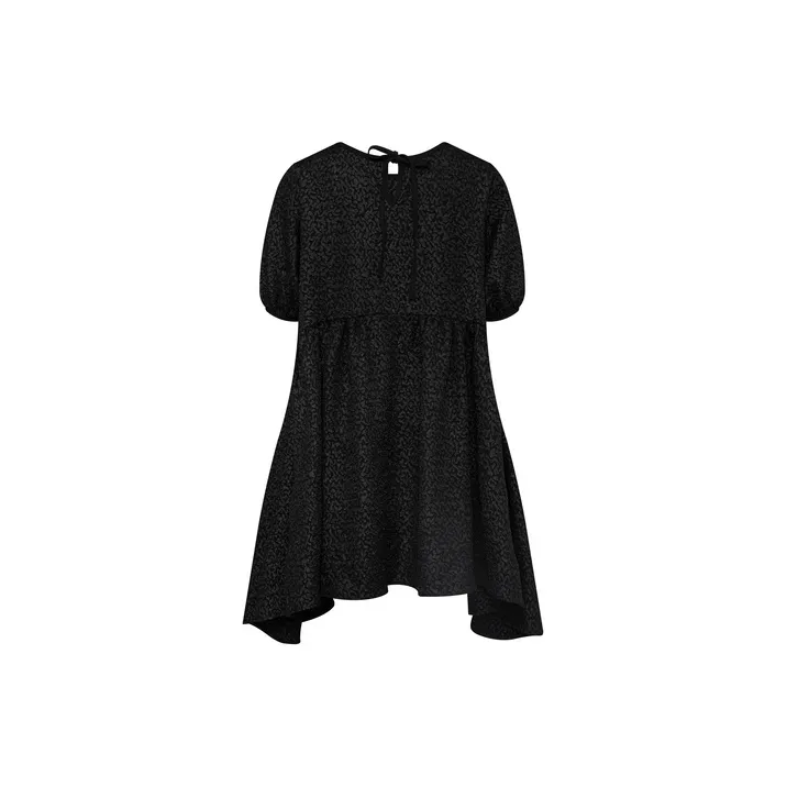 MEIYANG Short Sleeved Dresses Women's Black-1