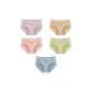 5-Piece Set[Lotus Root Powder+Apricot+Light Pink+Fruit Green+Blue]