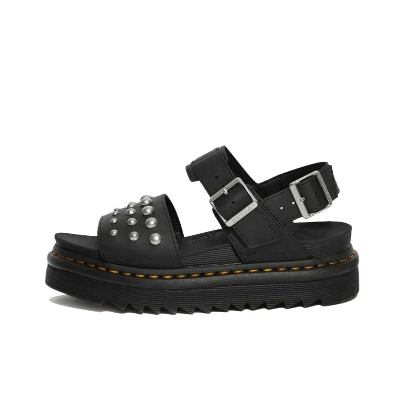 Dr. Martens Voss Leather Studded Sandals 'Black' Women's-0