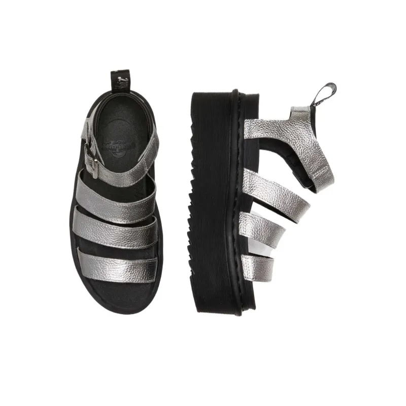 Dr.Martens Blaire Stylish Sandal Women's Silver-4