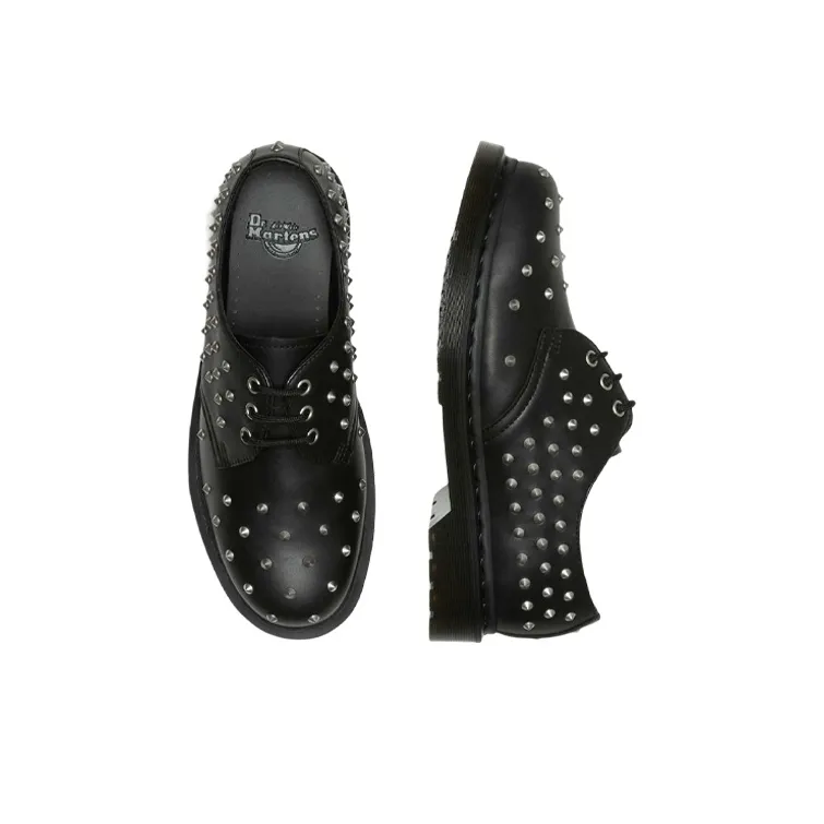 Dr.Martens 1461 Wanama 'Black Silver'-3