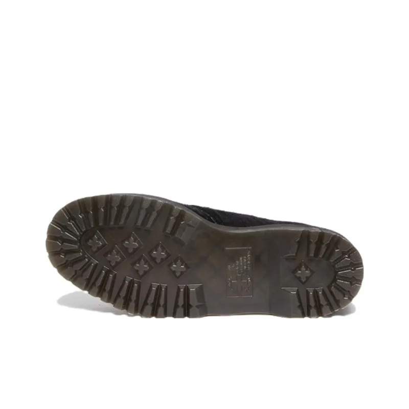 Dr.Martens 1461 Hair On Platform Shoes 'Black Hair On'-4