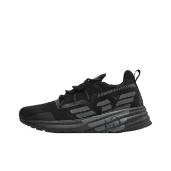 EMPORIO ARMANI EA7 Low Top Casual Shoes Men's Black