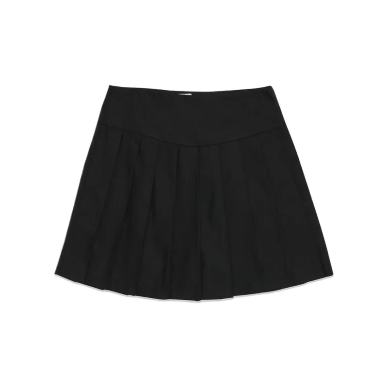 GAP Casual Short Skirts Women's Black White Plaid-4
