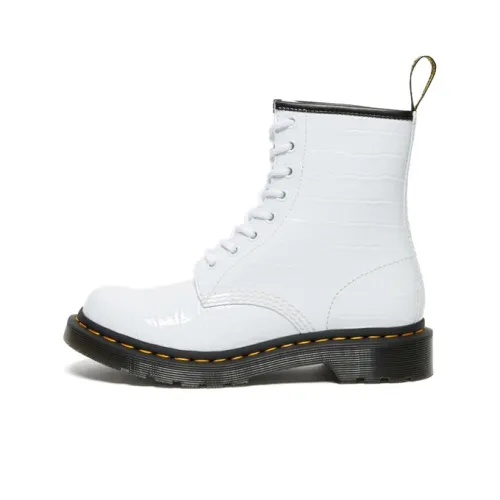 Dr. Martens 1460 White Lace-up Boots