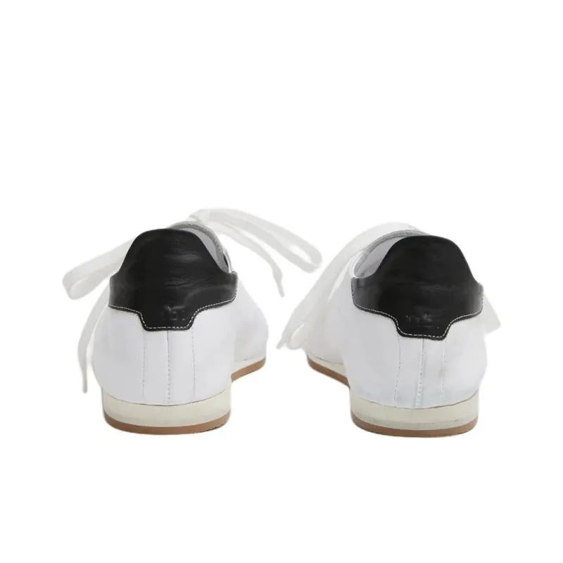 TIBI Seth Low-Top Casual Shoes Women's White-4