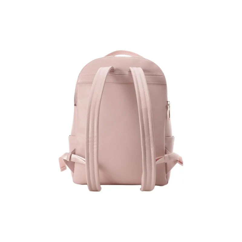 SAMANTHA THAVASA Synthetic Leather Backpack Women's Pink-2