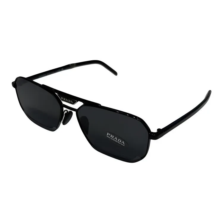 PRADA Aviator Sunglasses Unisex Black-1