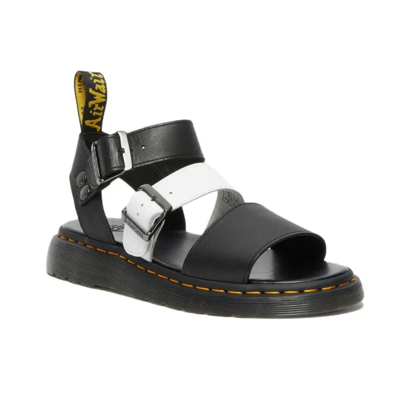Dr.Martens Flat Sandal Unisex Black White-1