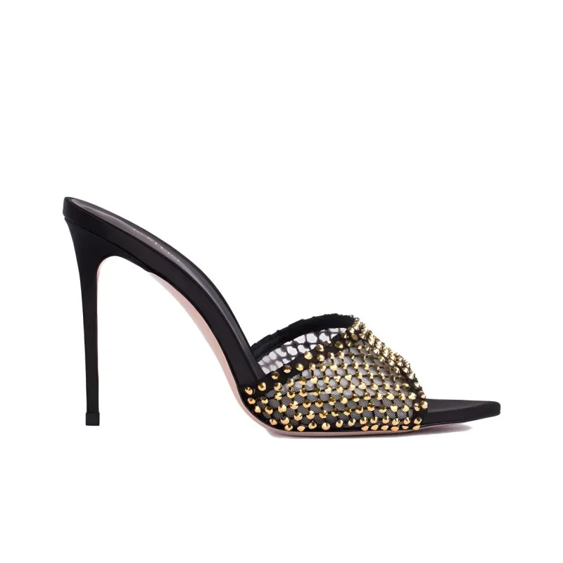 Le Silla Gilda 100mm Crystal embellished Sandals Women's-1