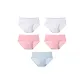 5 Pcs Set (White+White+Pink+Pink+Blue)