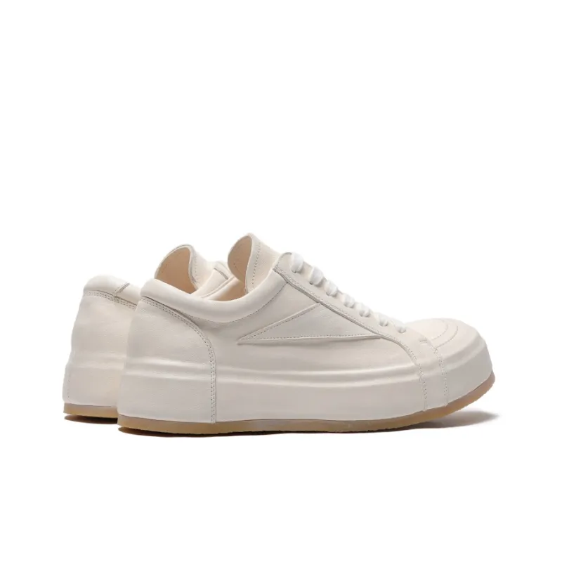 Viplander Wrapping Anti Slip Shock Absorbing And Wear Resistant Low Top Skateboard Shoes Men's White-2