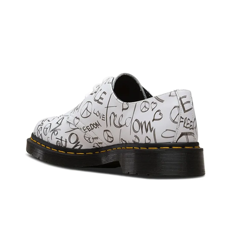 Dr.Martens 1461 'White Black' Women's-2