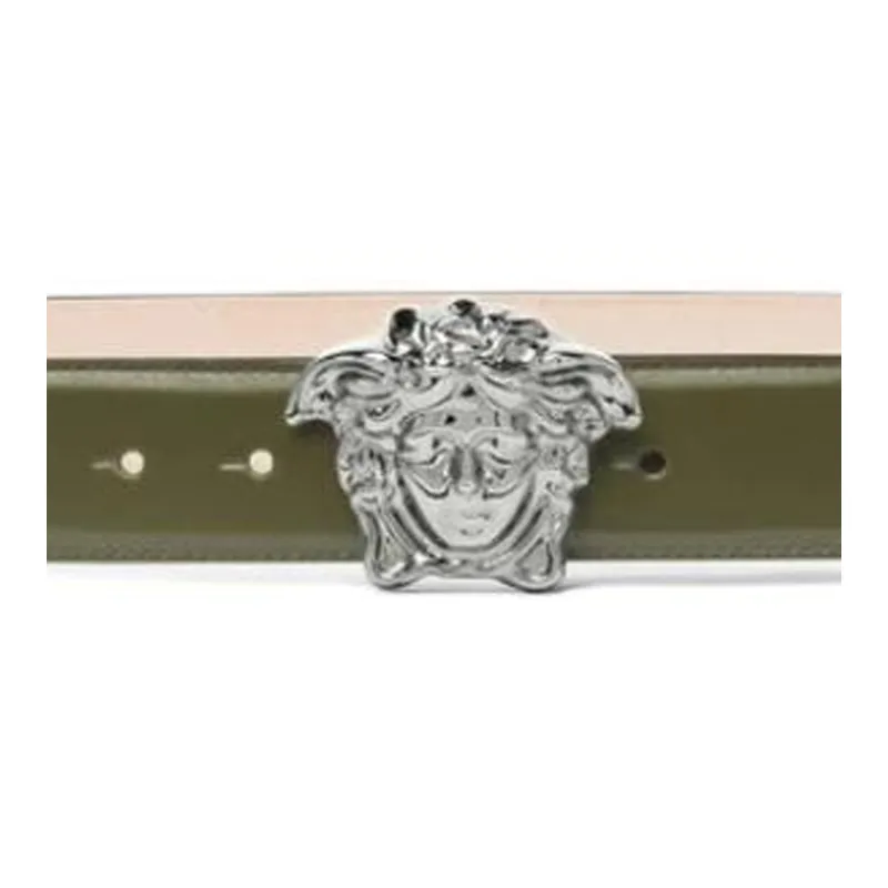 VERSACE La Medusa Leather Belt-2