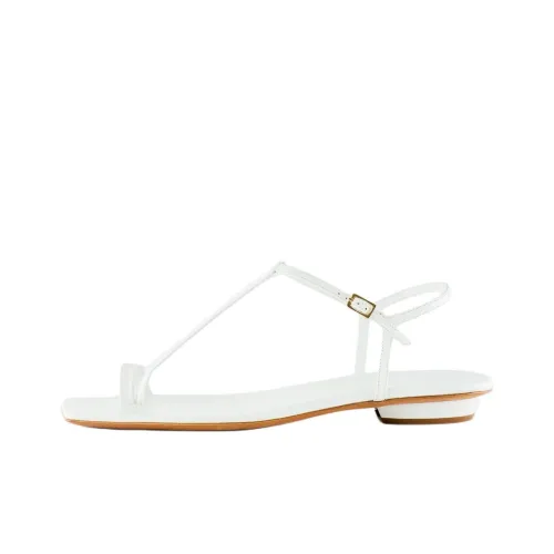 TIBI Barry Strap Sandals Women's White