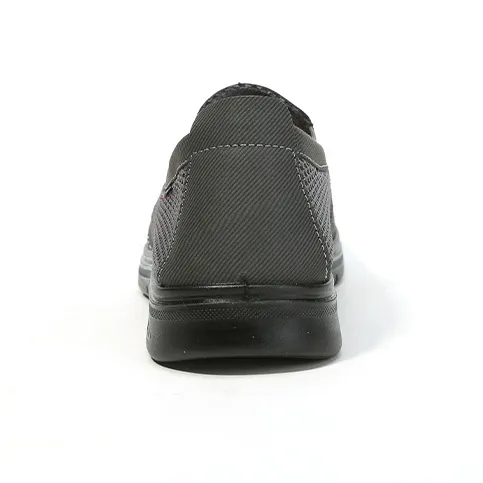 Old Meihua Casual Shoes Men Low Top Black/Gray-8