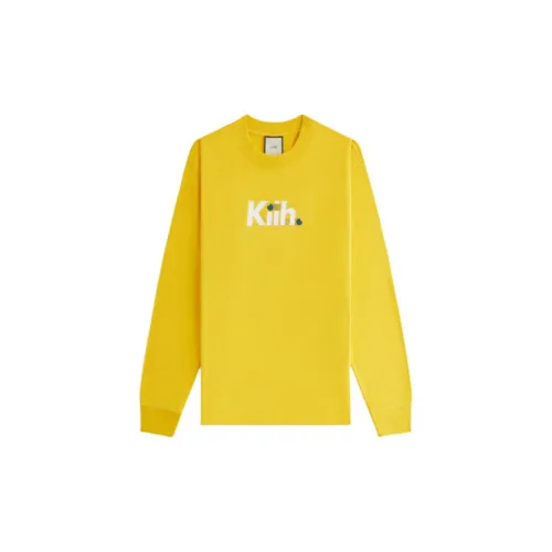 KITH Women's 2024 Summer Collection Sweatshirts Women's Yellow