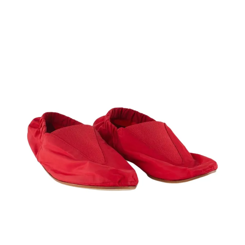 TIBI Mikhail Casual Single Shoes Women's Red-2
