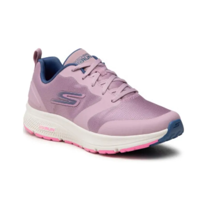 Skechers Go Run Consistent Non-slip Support Low-Top Casual Shoes Women's Purple Pink-3