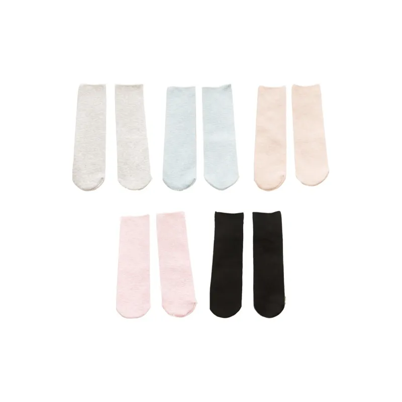 MIIOW Trend Party Series Knee High Socks Women's 5 Pack-9