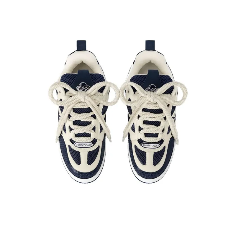 LOUIS VUITTON Skate Low Top Skateboard Shoes Women's Marine Blue-3