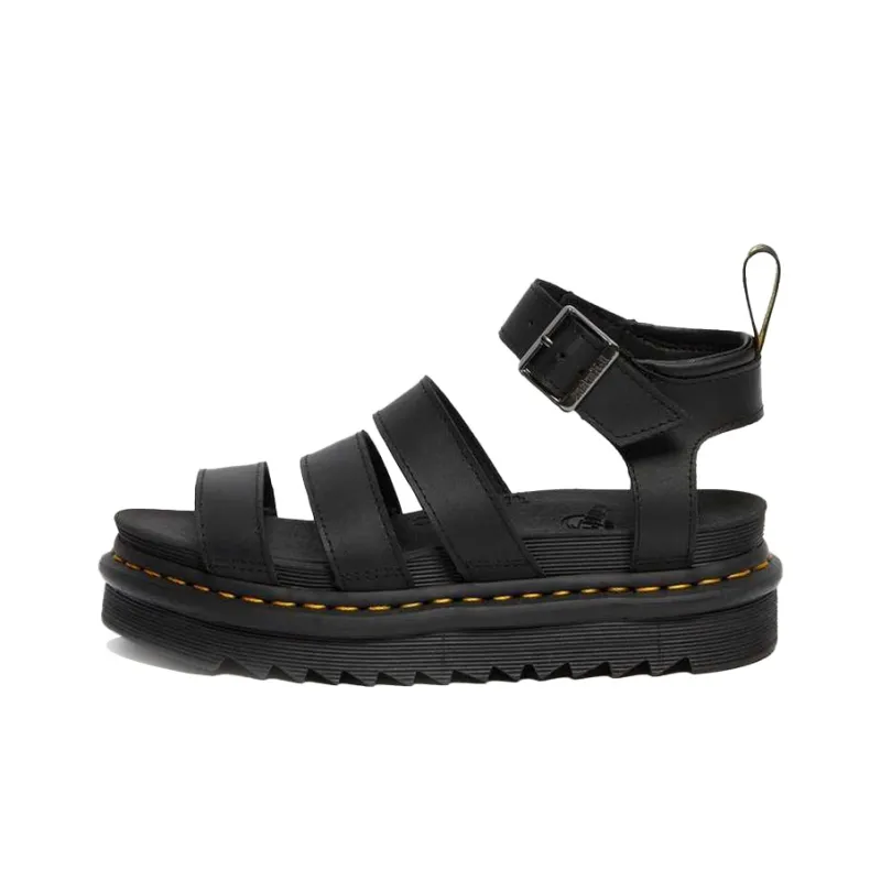 Dr.Martens Blaire Leather Sandals Black Women's-0