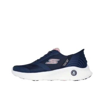 Skechers Slip Ins Slip Resistant And Abrasion Resistant Support Low Top Casual Shoes Women's Blue Pink