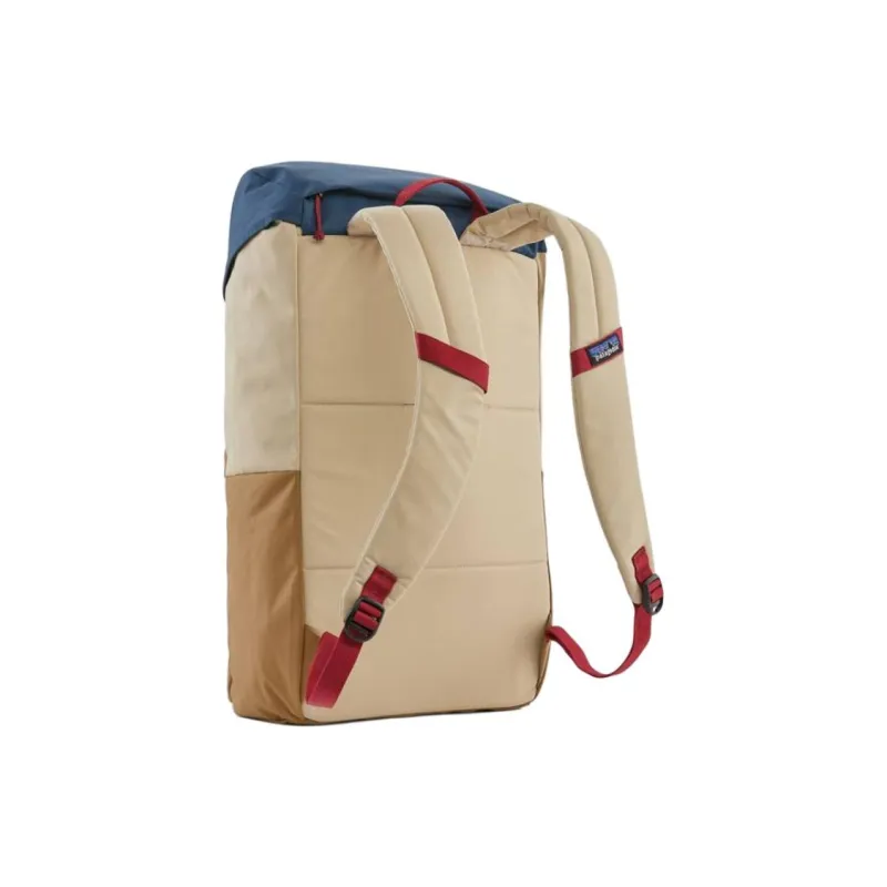 Patagonia Recycled Polyester Backpack Regular Unisex Brown & Khaki & Blue-2