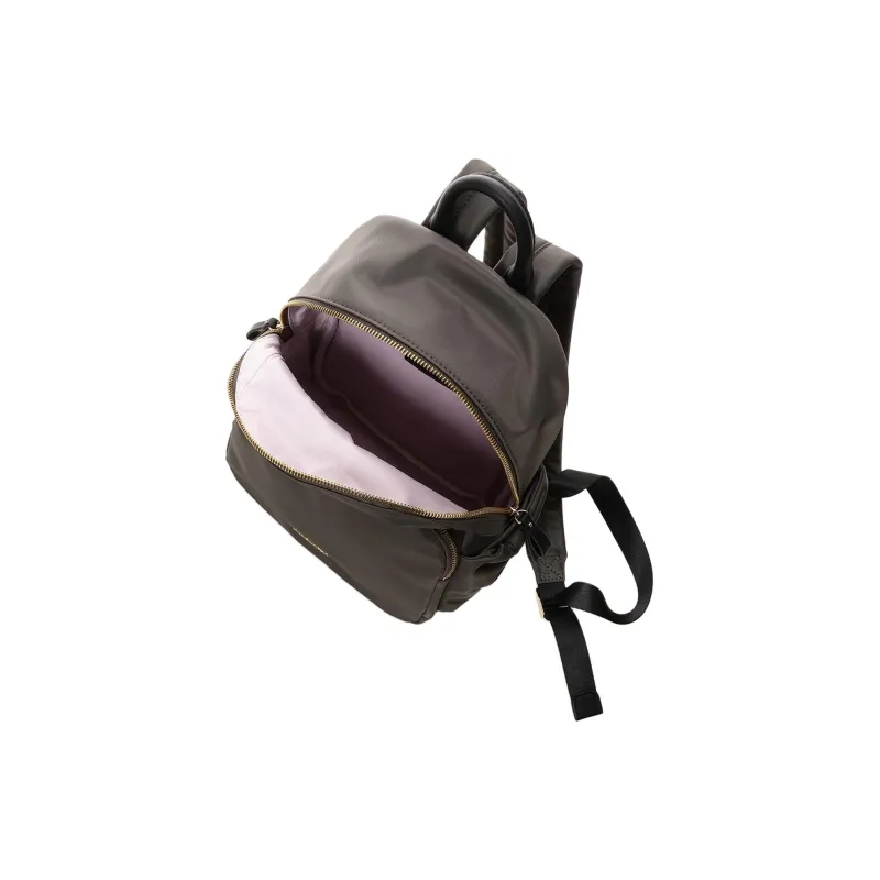 SAMANTHA THAVASA Nylon And Synthetic Leather Backpack Women's Gray-3
