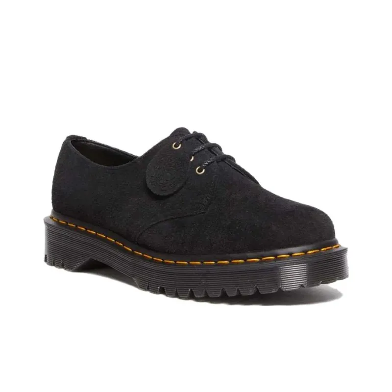Dr. Martens Lace-up Suede Derby Shoes-1