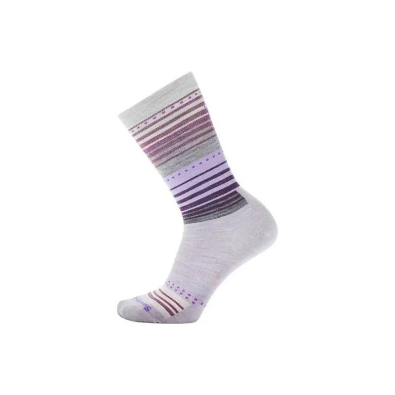 SMARTWOOL Everyday Stitch Stripe Crew Socks Mid-Calf Socks Unisex 1 Pack-2