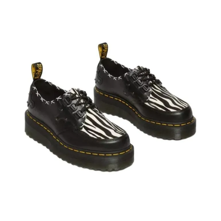 Dr.Martens Low Top Casual Shoes Unisex Black-3