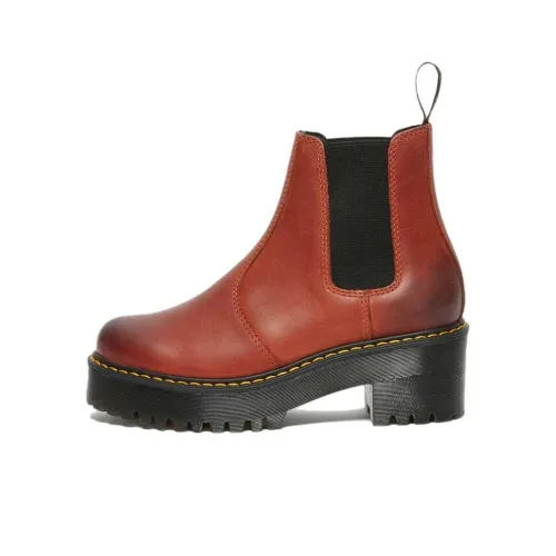 Dr.Martens Chelsea Boots Women's Red