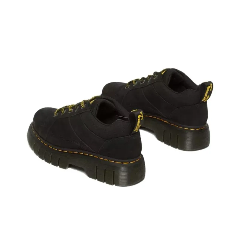 Dr.Martens Slip Resistant Coverage Mid Top Casual Shoes Unisex Black-4