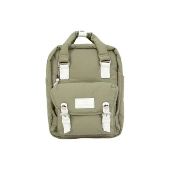 Doughnut Nylon Backpack Mini Unisex Army Green