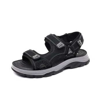 Bindu Beach Sandals Men Black/Khaki