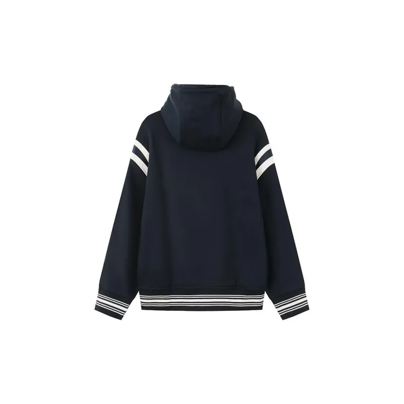 EMPORIO ARMANI Logo Embroidered Hoodie-1