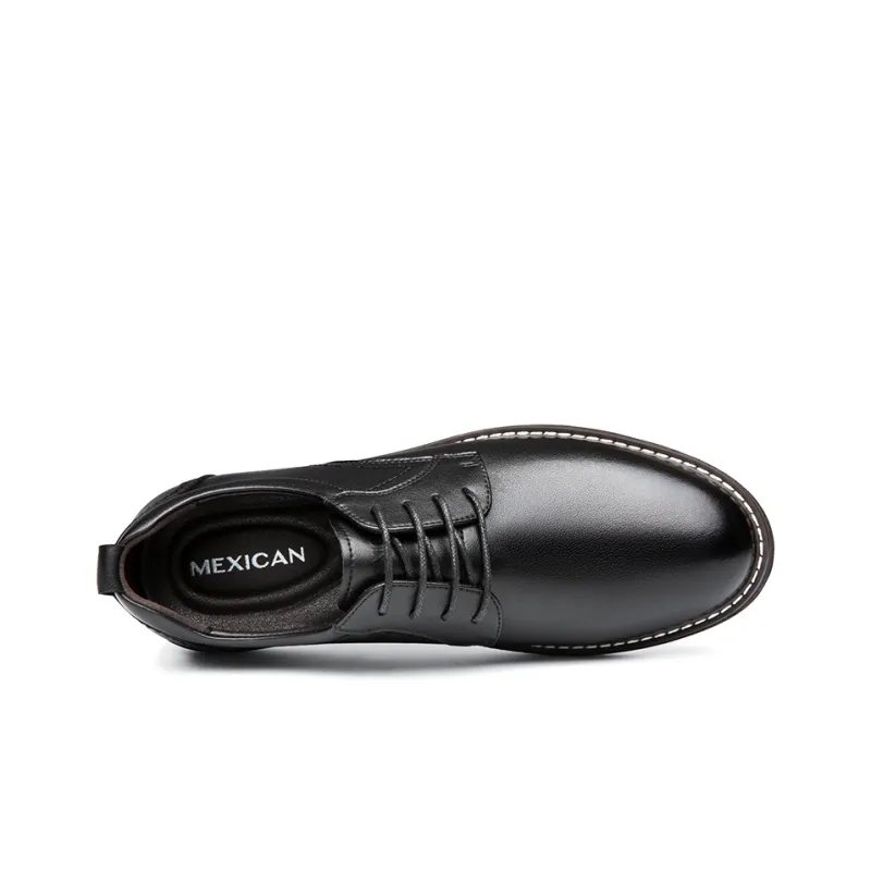 MEXICAN Dress Shoes Men's Black-3
