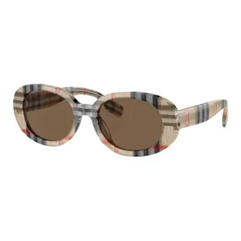 Burberry Acetate Oval Sunglasses Kids' Multicolor